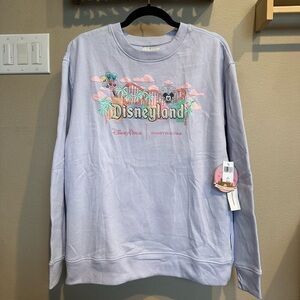 Stoney Clover Lane Disneyland Marquee Pullover Sweatshirt for Women Size L